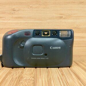 Vintage Canon Sure Shot Joy, 35mm Film Point and Shot Camera